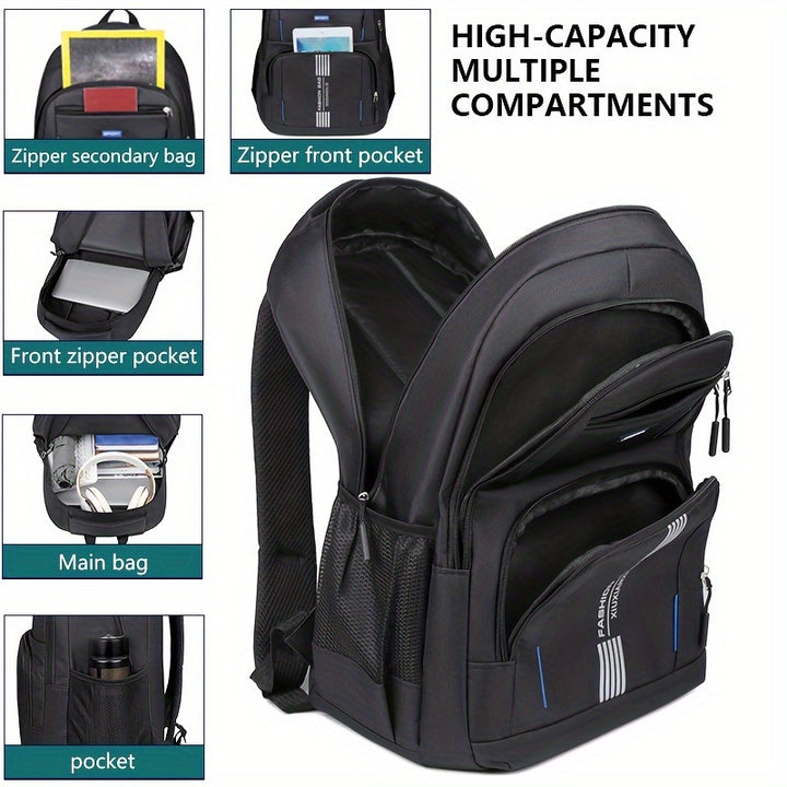 Sac À Dos De Voyage Multi-poches Pour Homme | Grand