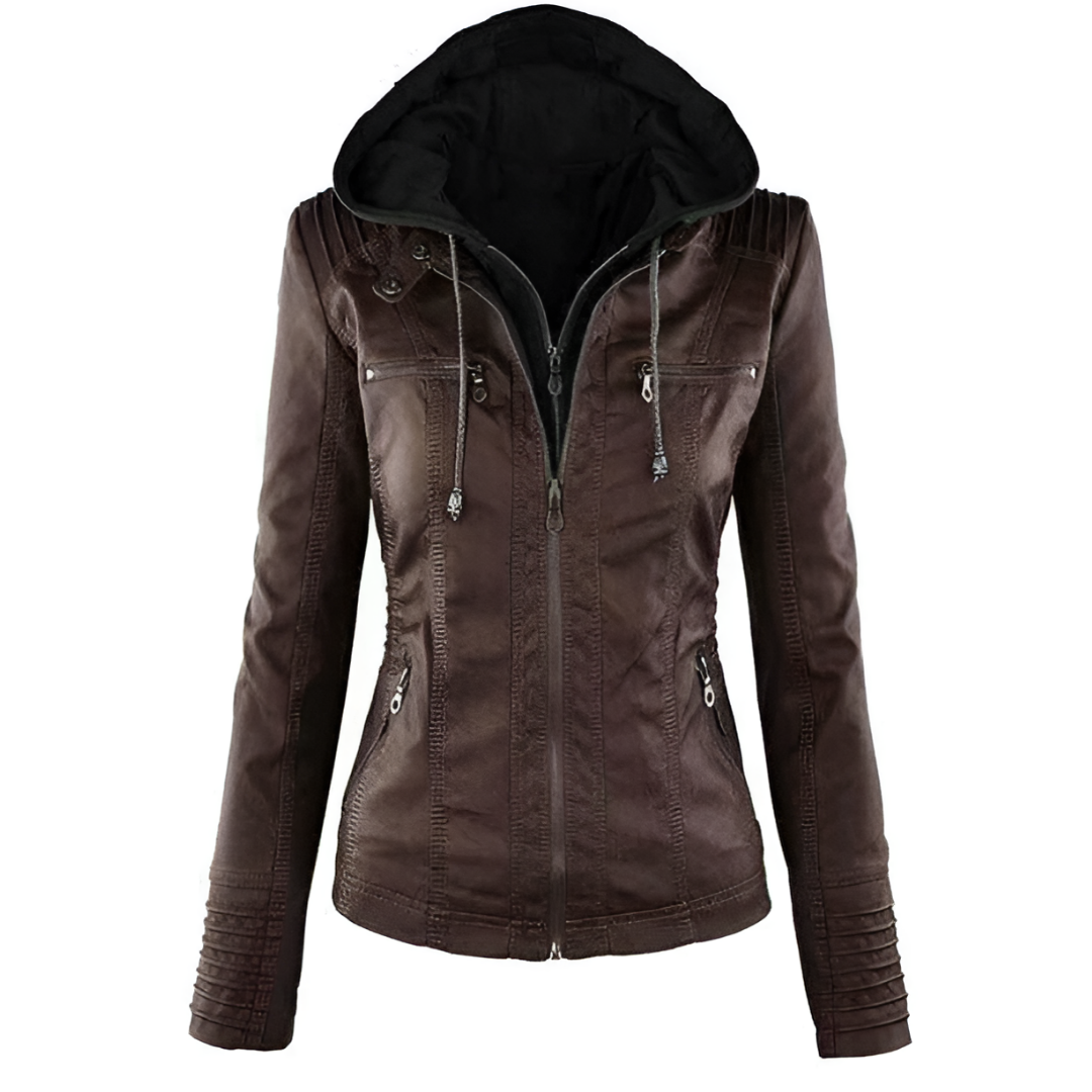 Veste D'hiver à Capuche Pour Femme | Zippée