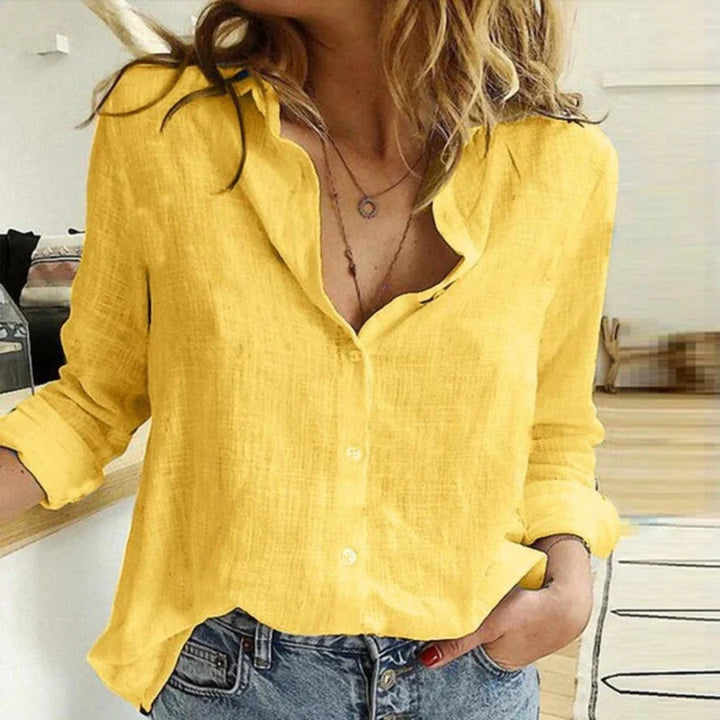 Long Sleeve Women's Button-Down Shirt | Casual