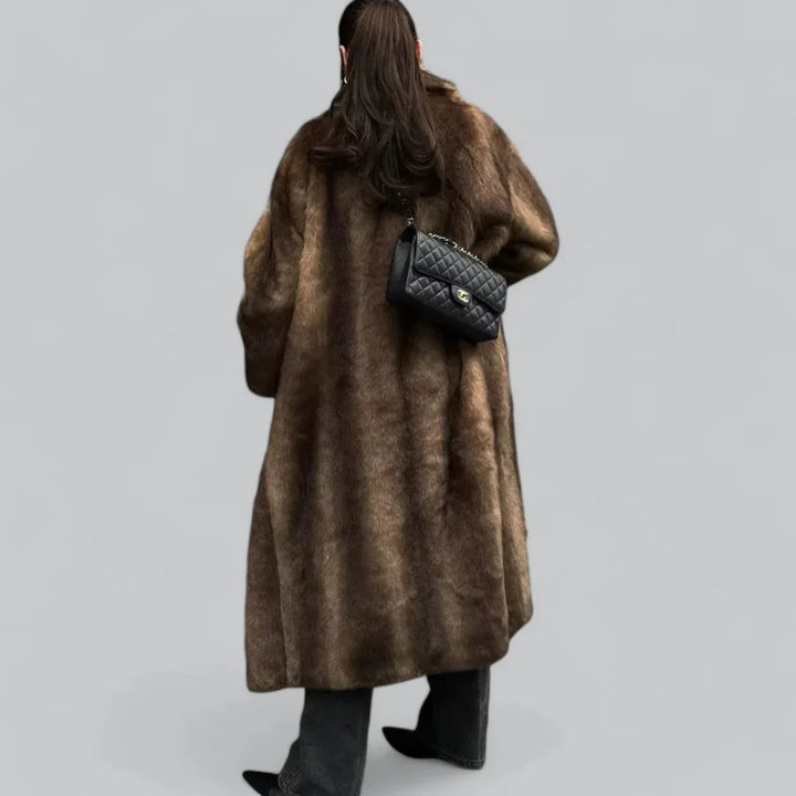 Femme Manteau Trench Hiver Chaud | Long