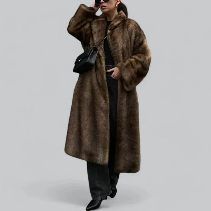 Femme Manteau Trench Hiver Chaud | Long