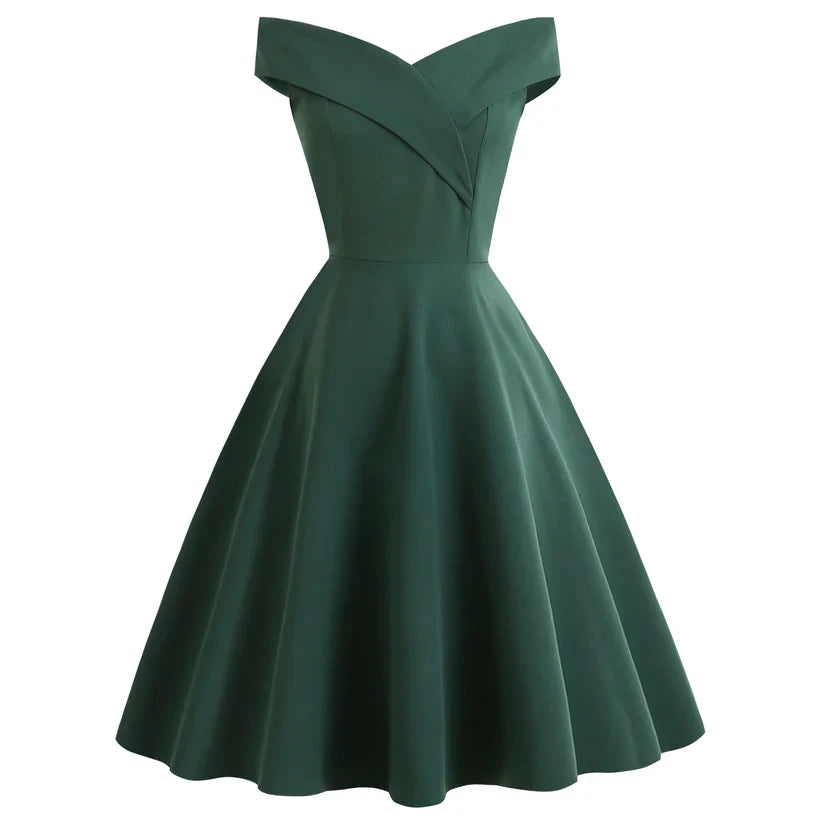 Robe Élégante Sans Bretelles Pour Femmes | Midi