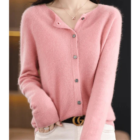 Eleganter Langarm-Cardigan für Damen | Heiß