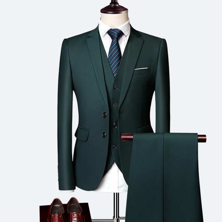 Costume D'invité De Mariage Trois Pièces Pour Homme | Classique