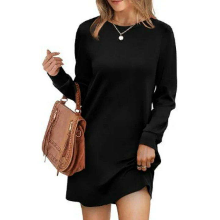 Robe Décontractée à Manches Longues Pour Femmes | Mini