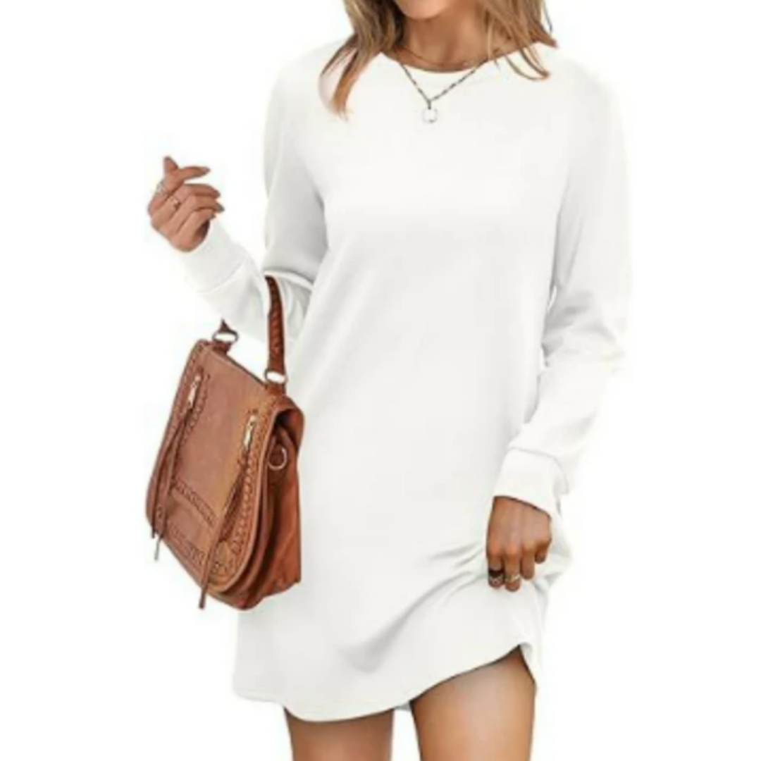 Robe Décontractée à Manches Longues Pour Femmes | Mini