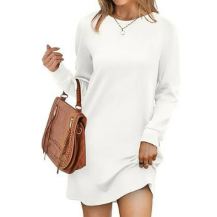 Robe Décontractée à Manches Longues Pour Femmes | Mini