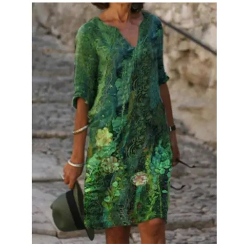 Robe Élégante Imprimée Pour Femme | Mini