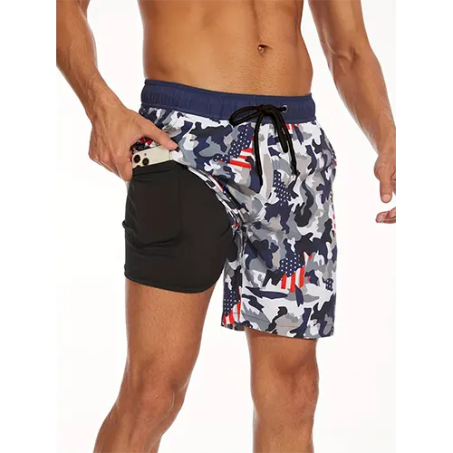 Shorts D'été Imprimés Pour Hommes | Plage
