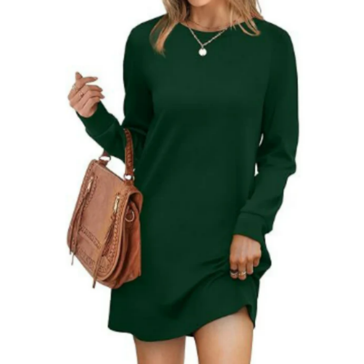 Robe Décontractée à Manches Longues Pour Femmes | Mini
