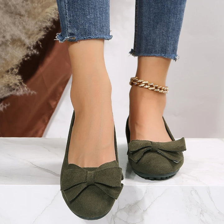 Chaussures Élégantes À Nœud Papillon Pour Femmes | Confortable
