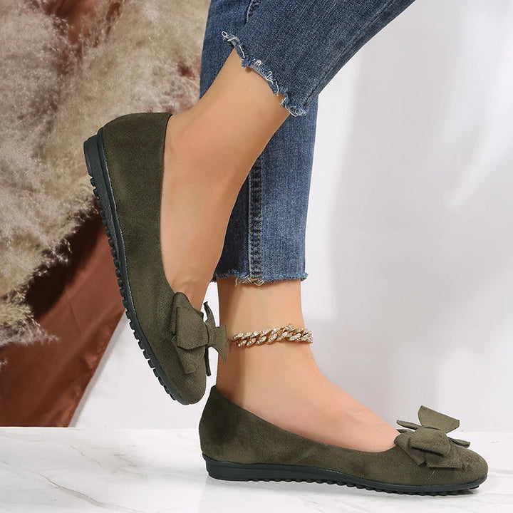 Chaussures Élégantes À Nœud Papillon Pour Femmes | Confortable