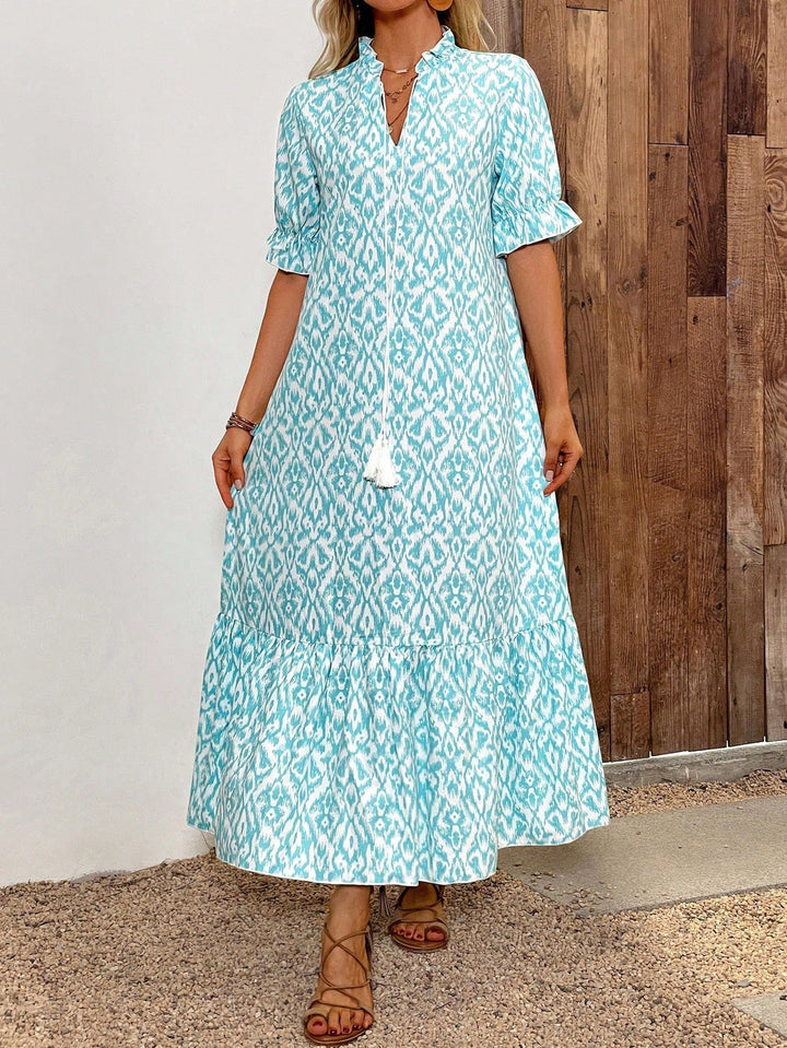 Helmine | Vestito Estivo con Scollo a V per Donna