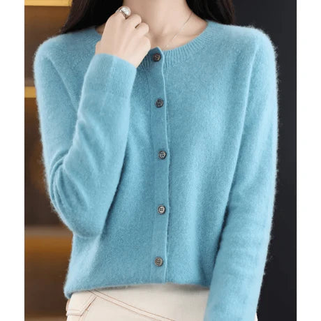 Eleganter Langarm-Cardigan für Damen | Heiß