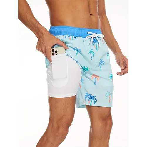 Shorts D'été Imprimés Pour Hommes | Plage