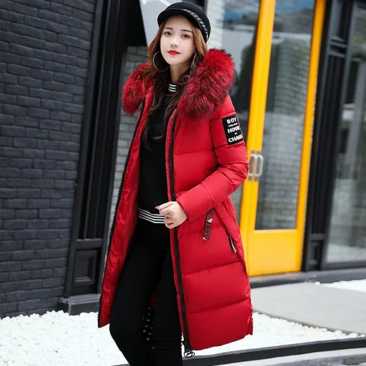 Veste Parka À Capuche Longue Pour Femme | Hiver