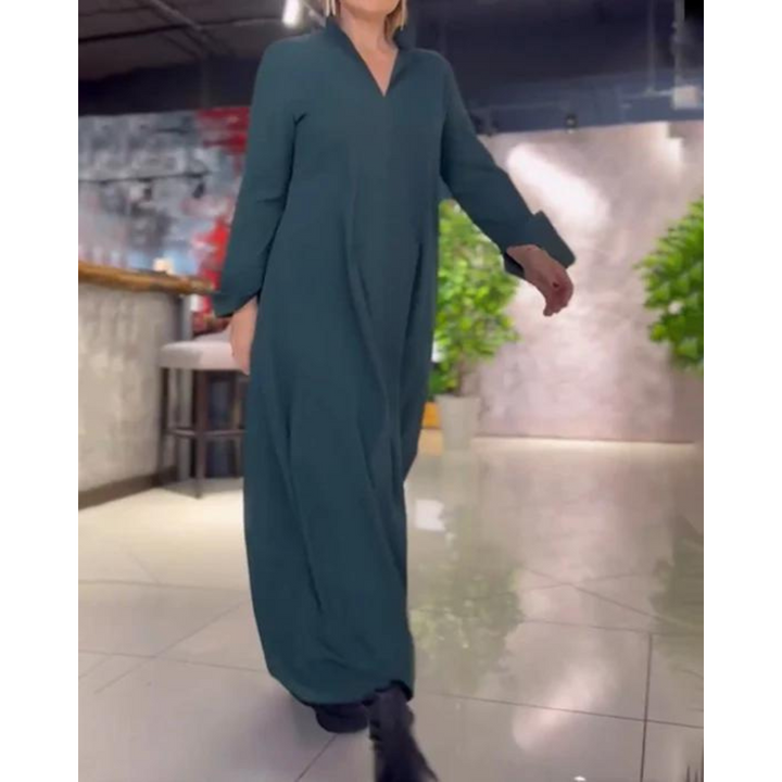 Clarissa | Robe Longue Fendue Pour Femmes | Décontracté