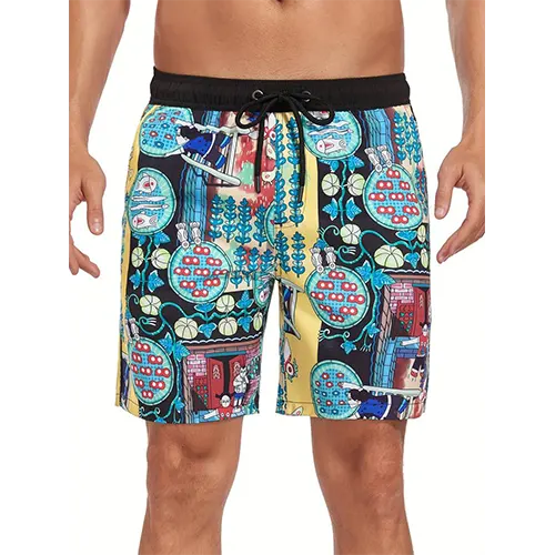 Shorts D'été Imprimés Pour Hommes | Plage