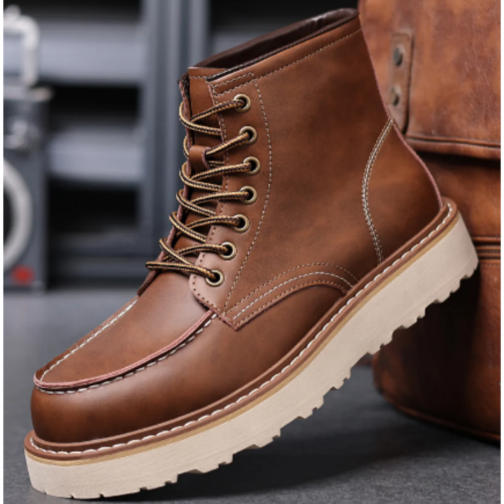 Bottes à Lacets Vintage Pour Hommes | Hiver