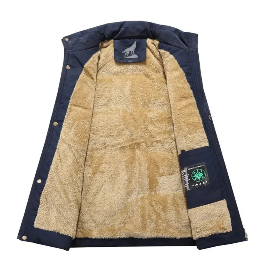 Parka Zippée À Capuche Pour Hommes | Hiver