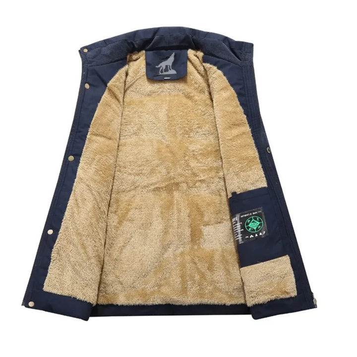 Parka Zippée À Capuche Pour Hommes | Hiver