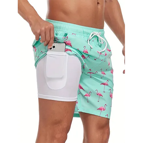 Shorts D'été Imprimés Pour Hommes | Plage
