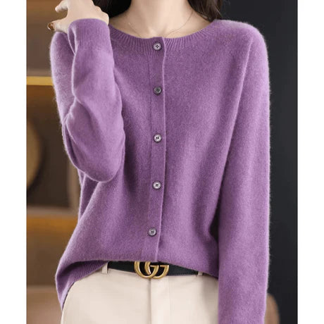 Eleganter Langarm-Cardigan für Damen | Heiß