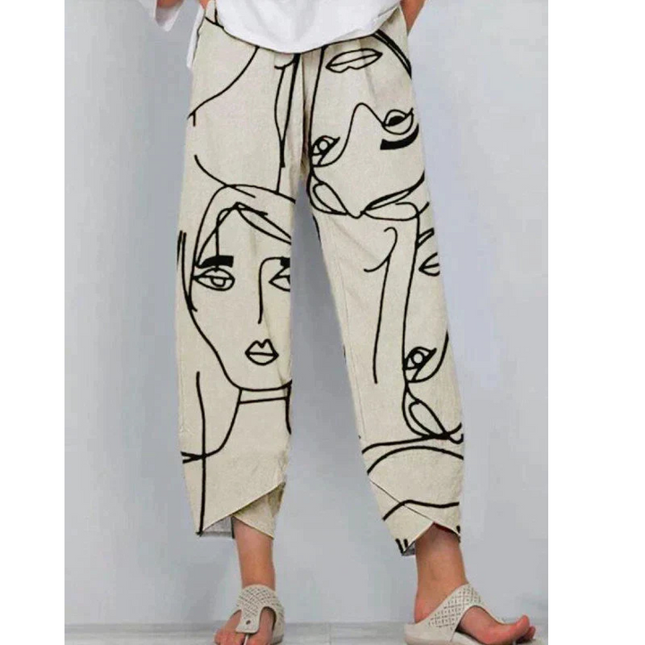 Tabea | Women's Pants | Beige