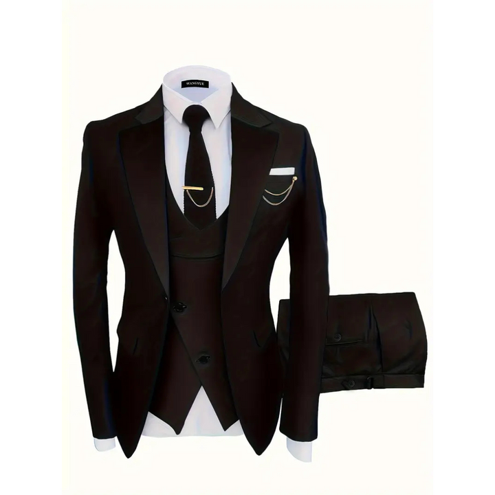 Costume D'invité De Mariage Élégant Pour Homme | Trois Pièces