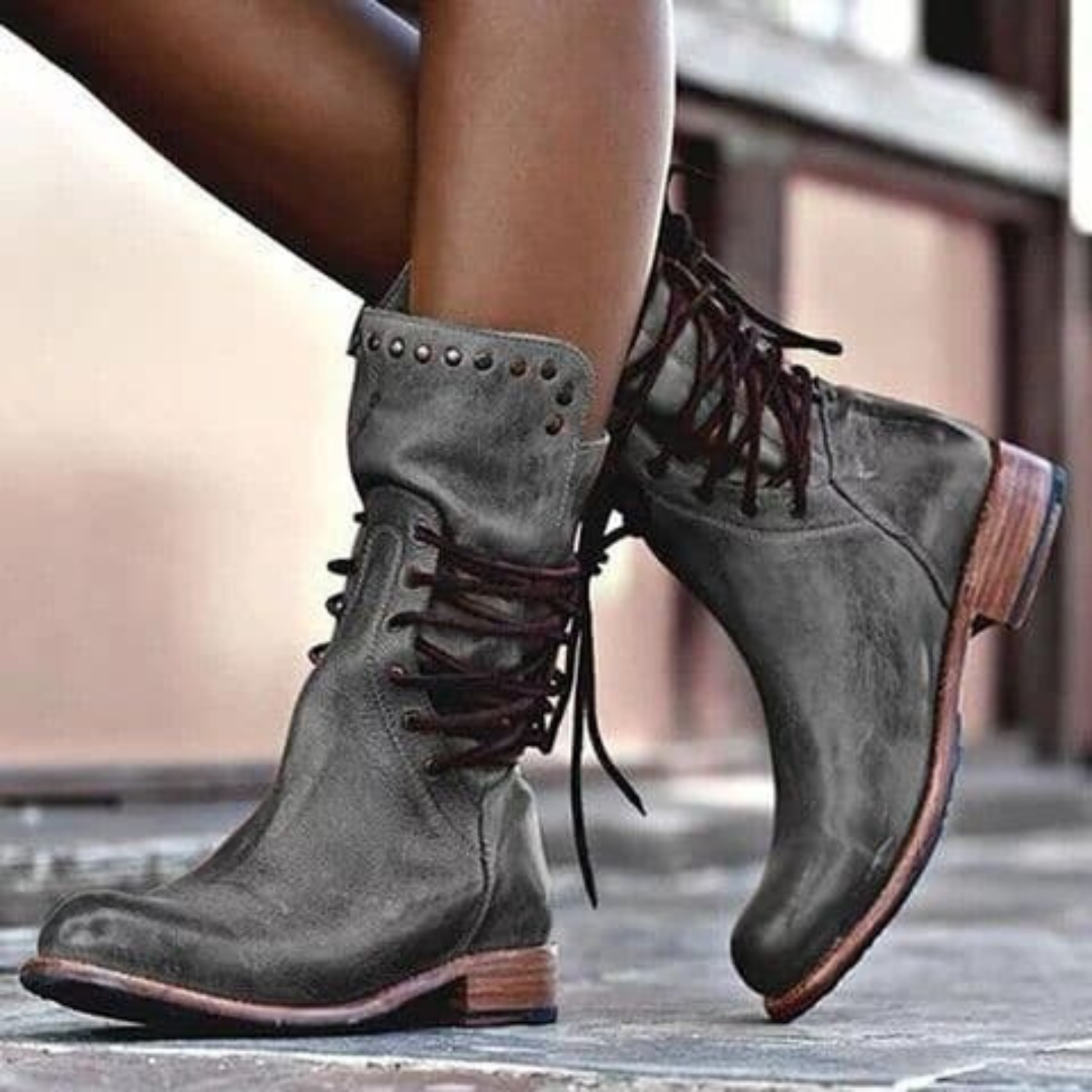 Bottes De Cow-girl À Lacets Pour Femmes | Bottines