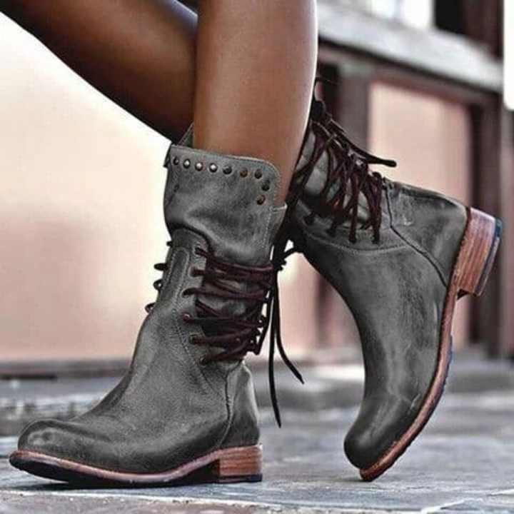 Bottes De Cow-girl À Lacets Pour Femmes | Bottines