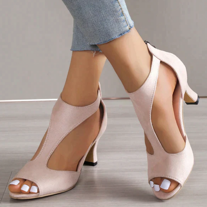 Talons Aiguilles Élégants Pour Femmes | Bout Ouvert