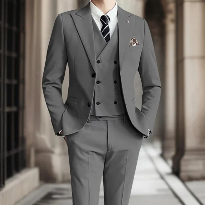 Costume Élégant D'invité De Mariage Pour Hommes | Coupe Ajustée
