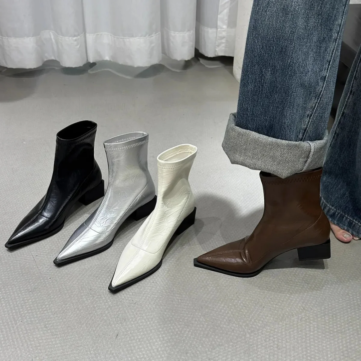 Femmes Bottines À Bouts Pointus | Stylish