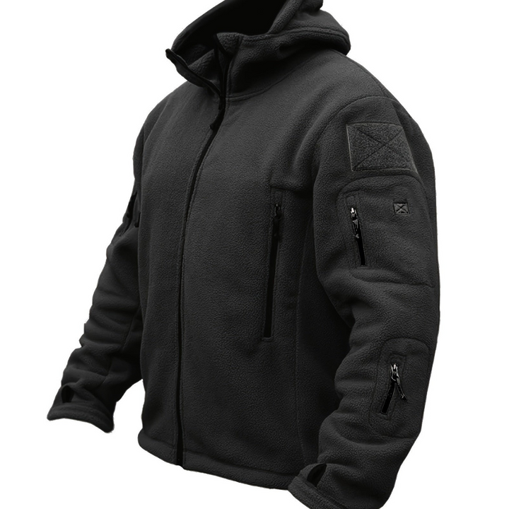 Karotte | Herren Kapuzen Reißverschluss Jacke Warm | Winter