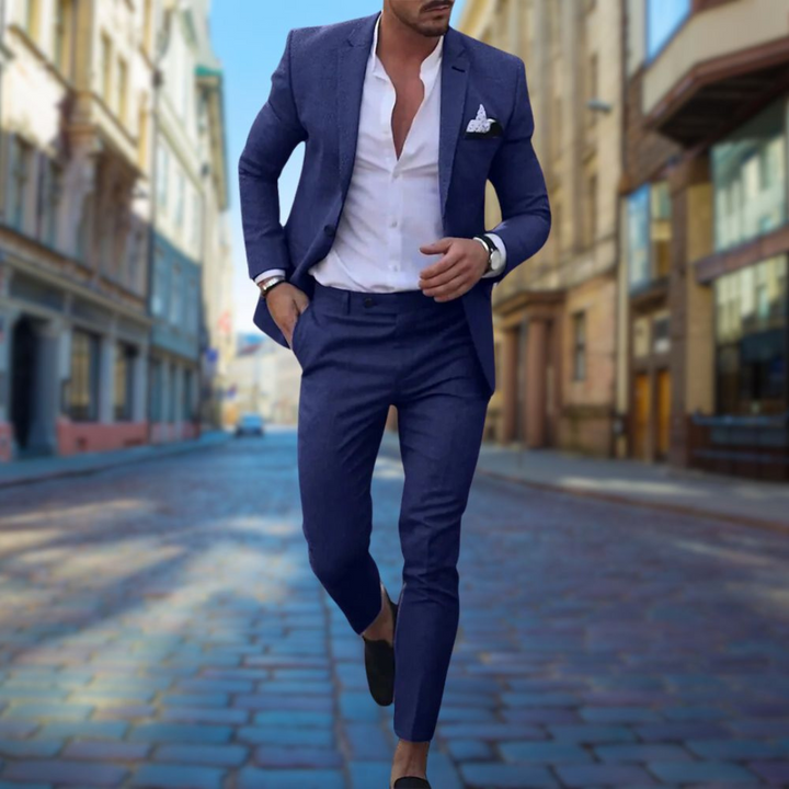 Costume Moderne Trois Pièces Pour Hommes Invités Au Mariage | Classique