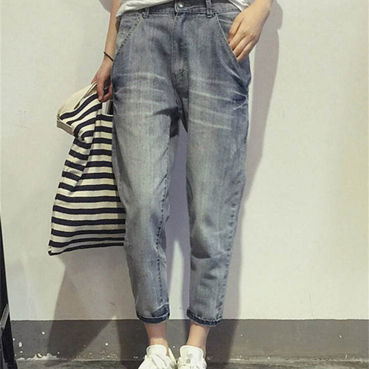 Jean High Waist Plus Size For Women | Short Haircut