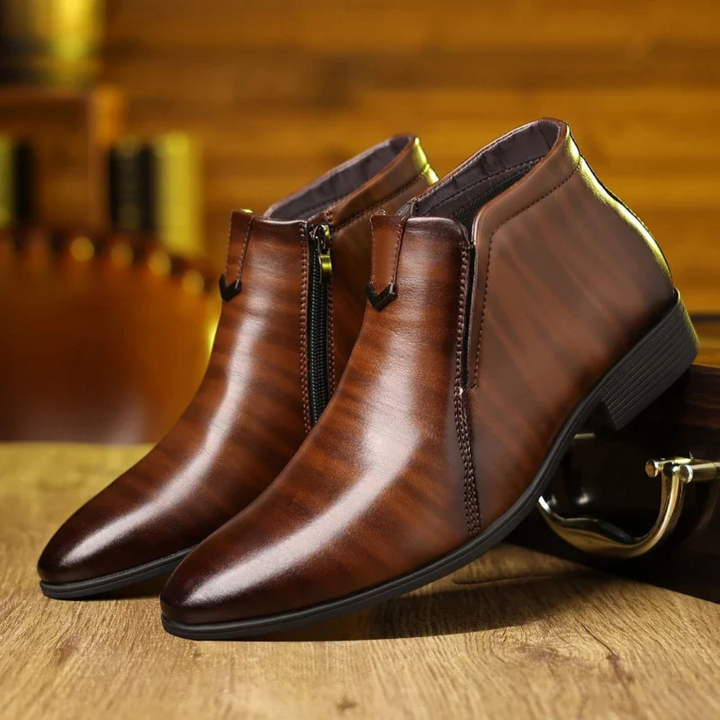 Bottes À Glissière Latérale Pour Hommes | Élégant