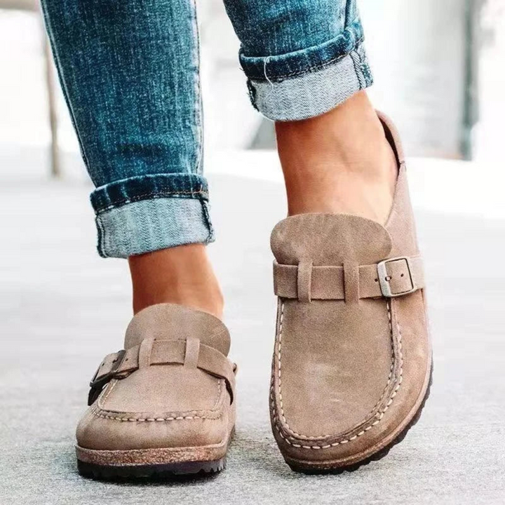 Mocassins Élégants Pour Femmes | Bracelet À Boucle