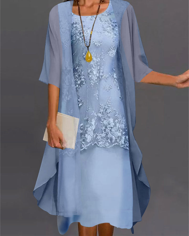 Danielle | Robe deux pièces élégante