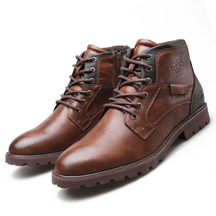 Bottes À Lacets Robuste Pour Hommes | D’époque