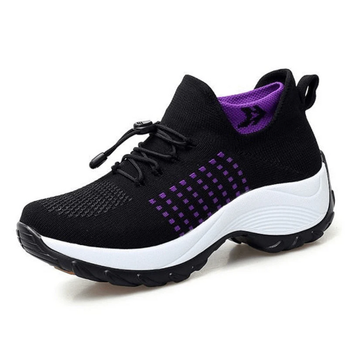 Chaussures De Marche À Coussin D'air Pour Femmes | À Lacets