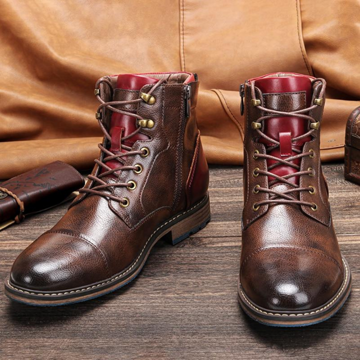 Bottes À Lacets Pour Hommes | Vintage