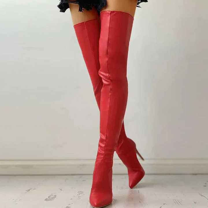 Bottes Confortables À Talons Hauts Pour Femmes | Cuisses Hautes