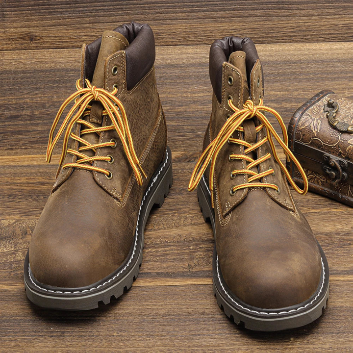 Bottes D'hiver À Lacets Pour Hommes | Robuste