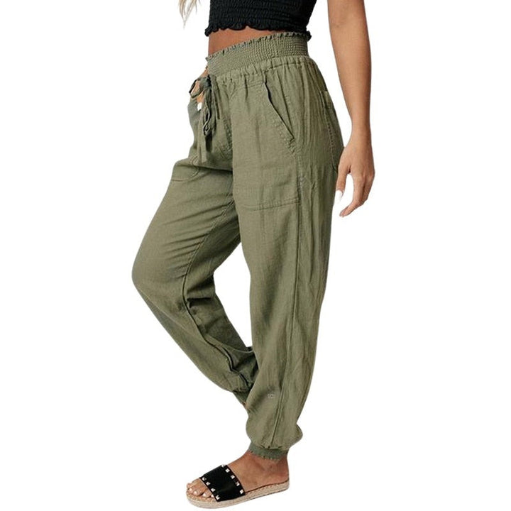 Casual Mid-rise Jogging Pants for Women | Summer