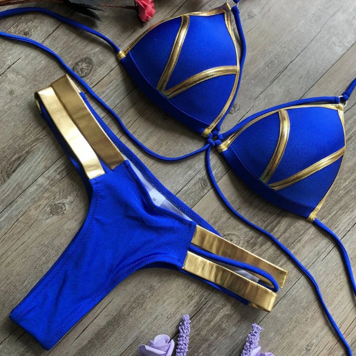 Komfortowy damski strój kąpielowy typu bikini | Trójkąt