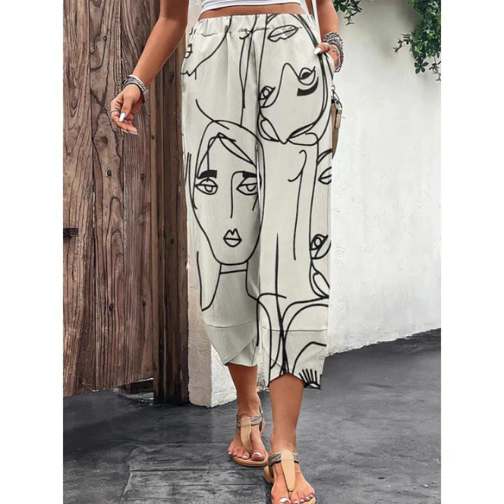 Tabea | Women's Pants | Beige