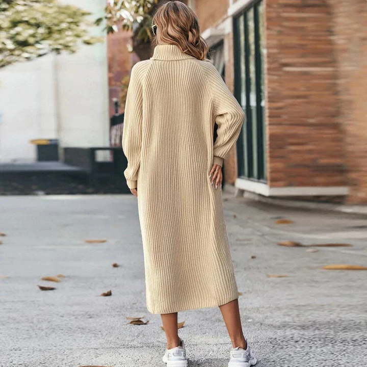 Helen | Damen Strickkleid | Midi