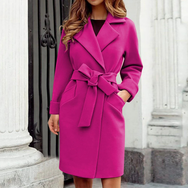 Fozia | Damen Winter Trenchcoat | Heiß